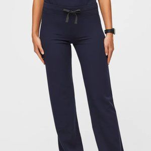 Figs Livingston™ Basic Scrub Pants Petite Small Navy